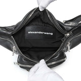 Alexander Wang Black Lambskin Attica Belt Bag