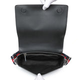 Gucci Black GG Supreme Monogram Medium Crossbody Messenger