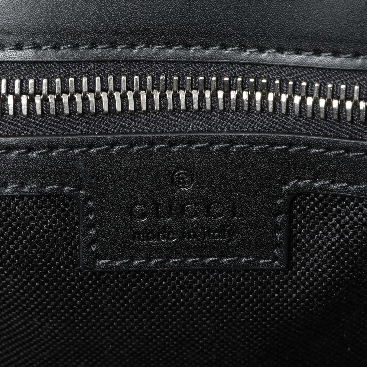 Gucci Black GG Supreme Monogram Medium Crossbody Messenger