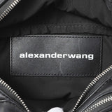 Alexander Wang Black Lambskin Attica Belt Bag