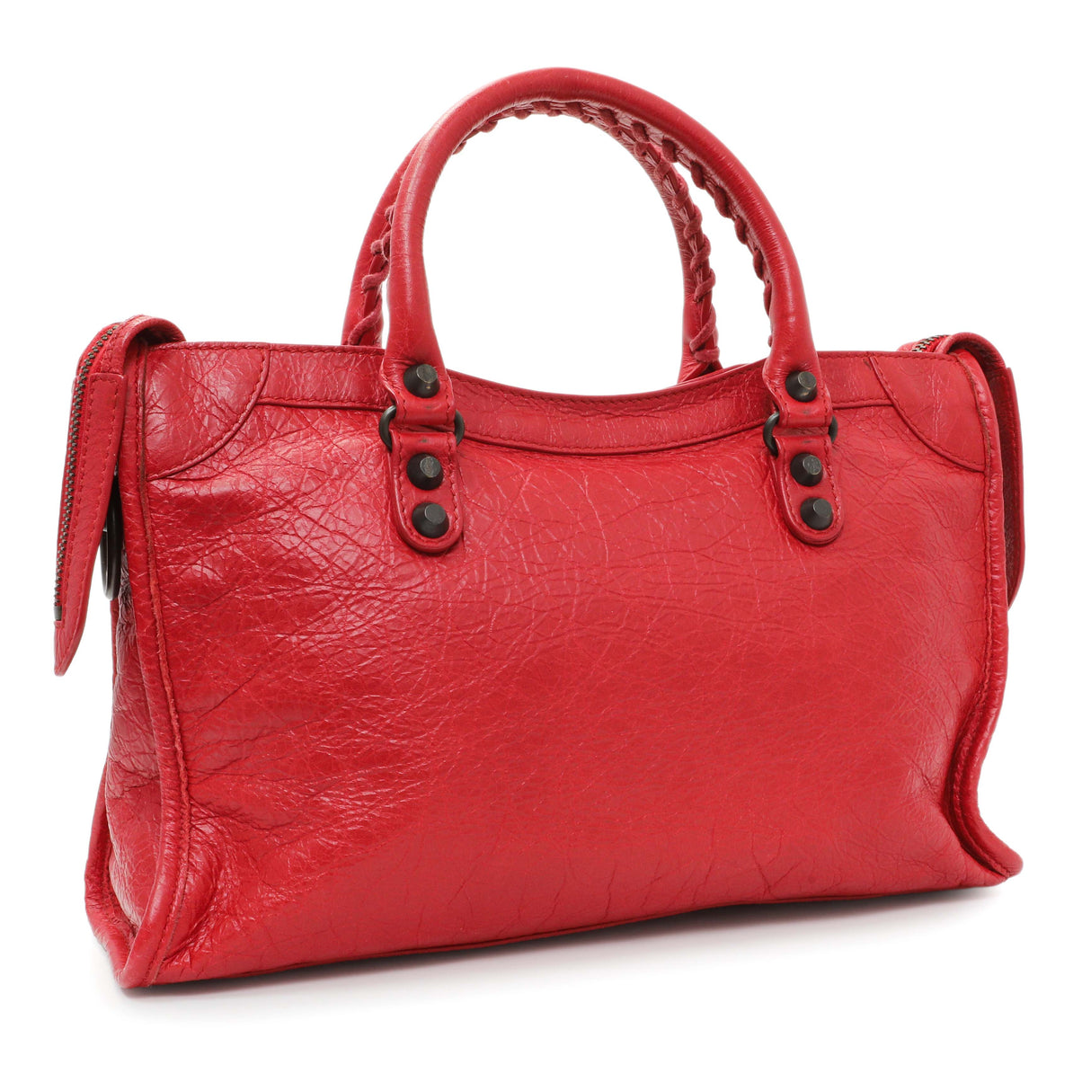 Balenciaga Red Agneau Classic Hardware S City Handbags Balenciaga