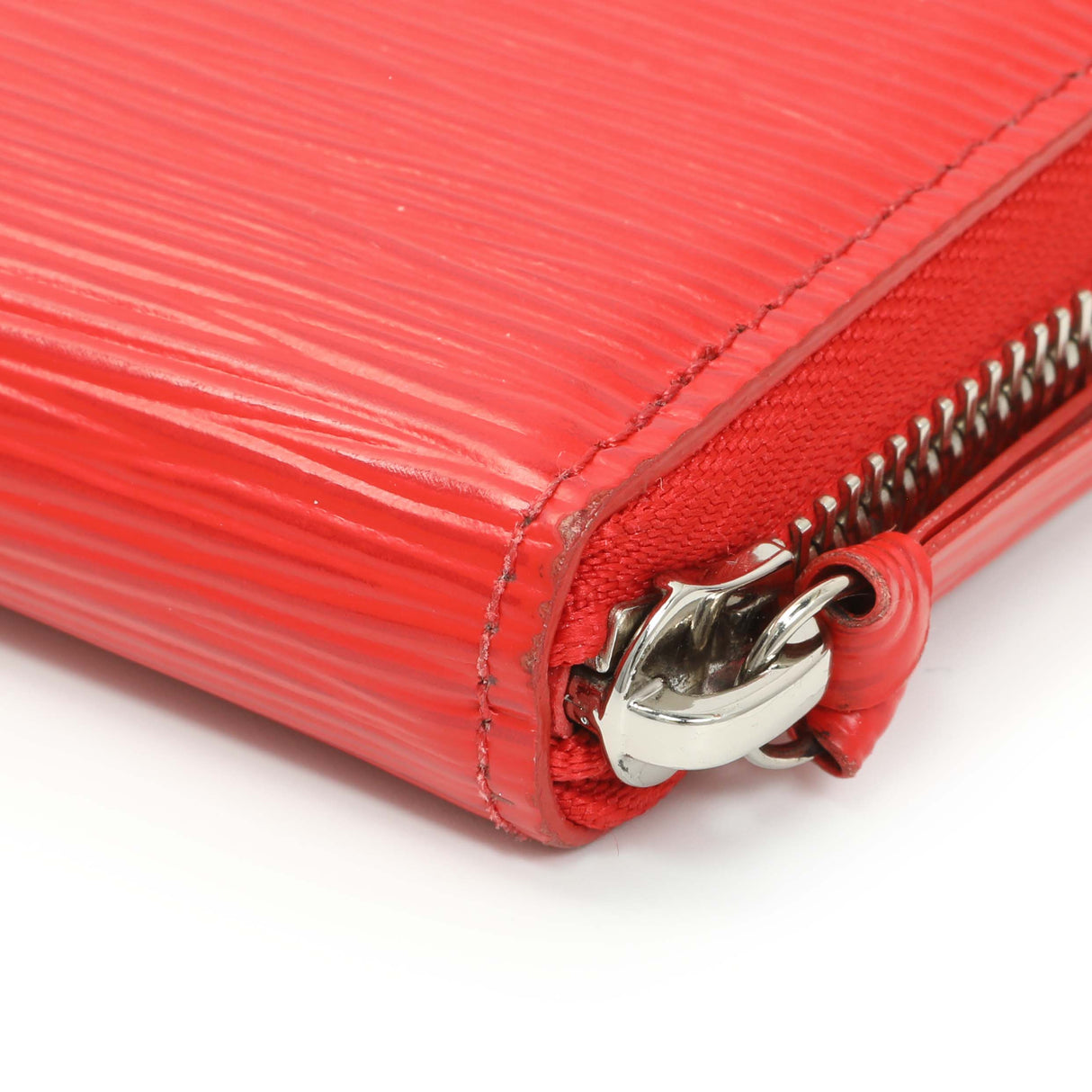 Louis Vuitton Red Epi Clemence Wallet Accessories Louis Vuitton