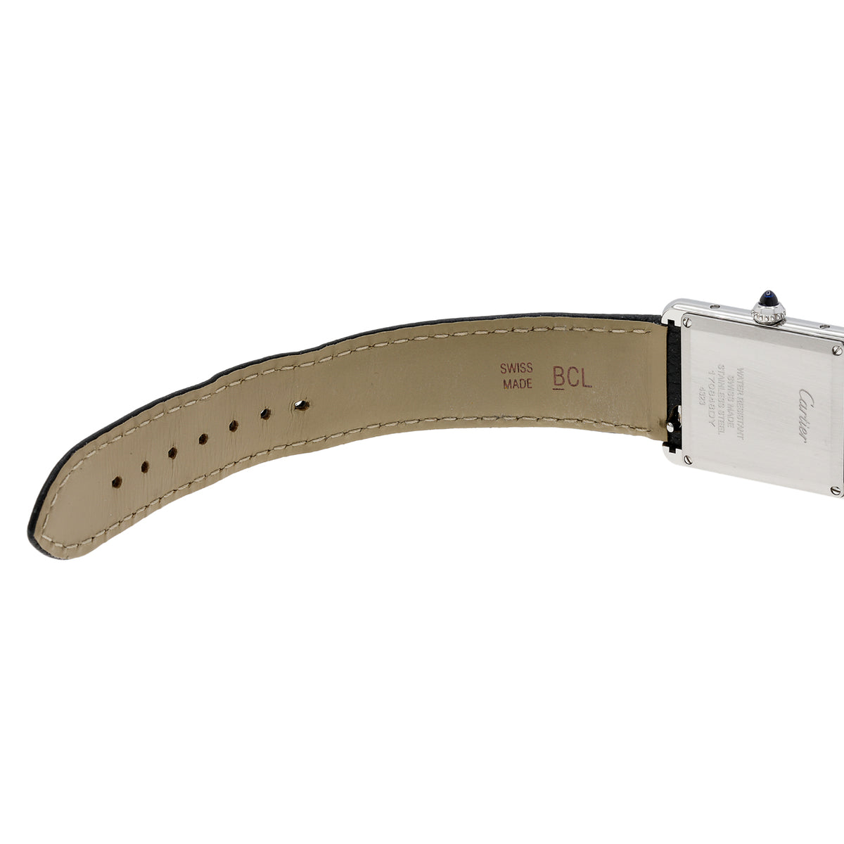 Cartier Stainless Steel Large Tank Must WSTA0041 Watches Cartier