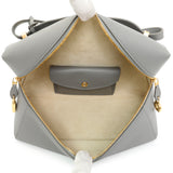 Loro Piana Grey Textured Calfskin Extra Bag L27 Handbags Loro Piana