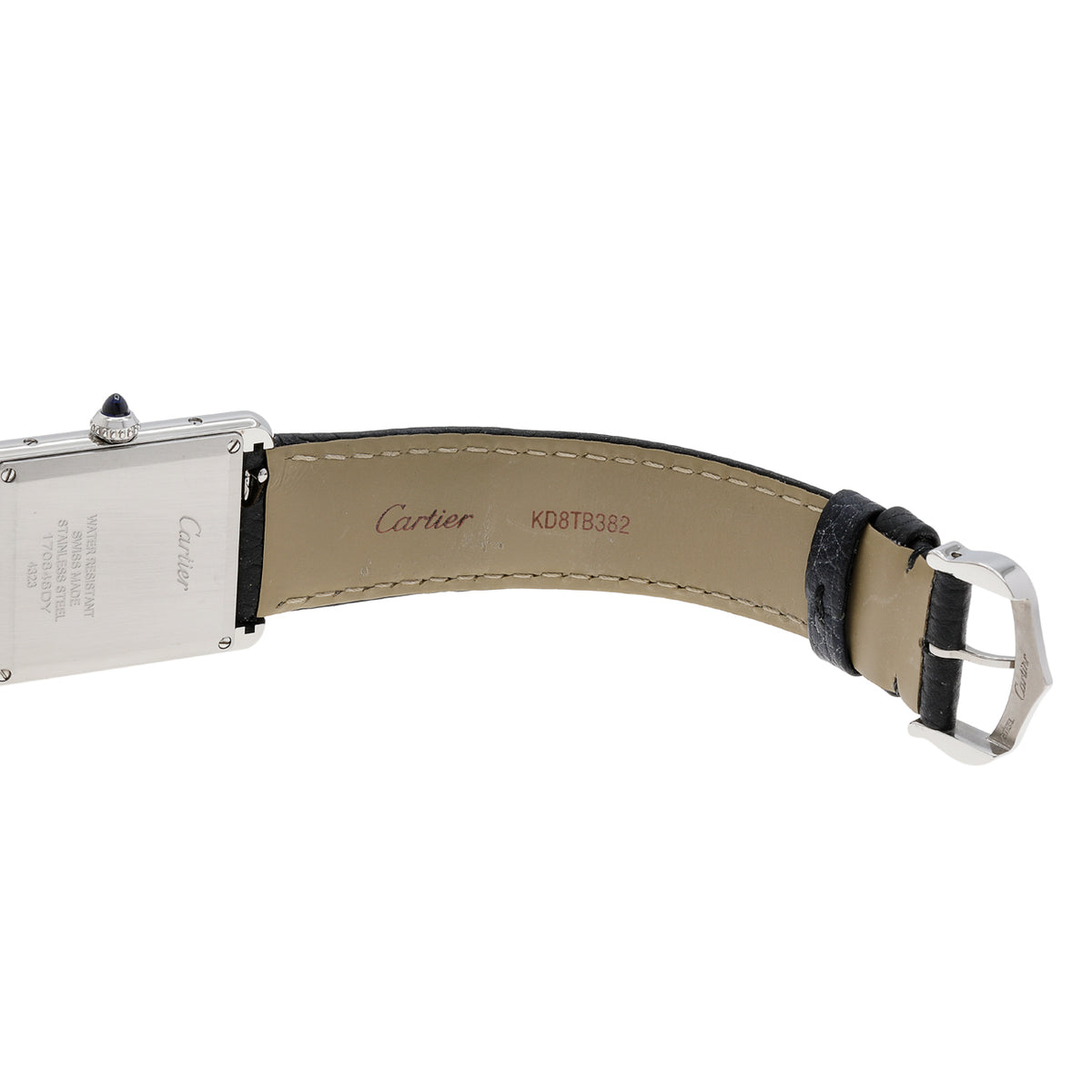 Cartier Stainless Steel Large Tank Must WSTA0041 Watches Cartier