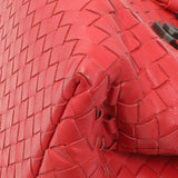 Bottega Veneta Red Intrecciato Small Roma Tote Handbags Bottega Veneta