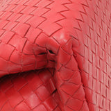 Bottega Veneta Red Intrecciato Small Roma Tote Handbags Bottega Veneta