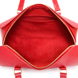 Louis Vuitton Red Epi Soufflot w/ Pouch Handbags Louis Vuitton