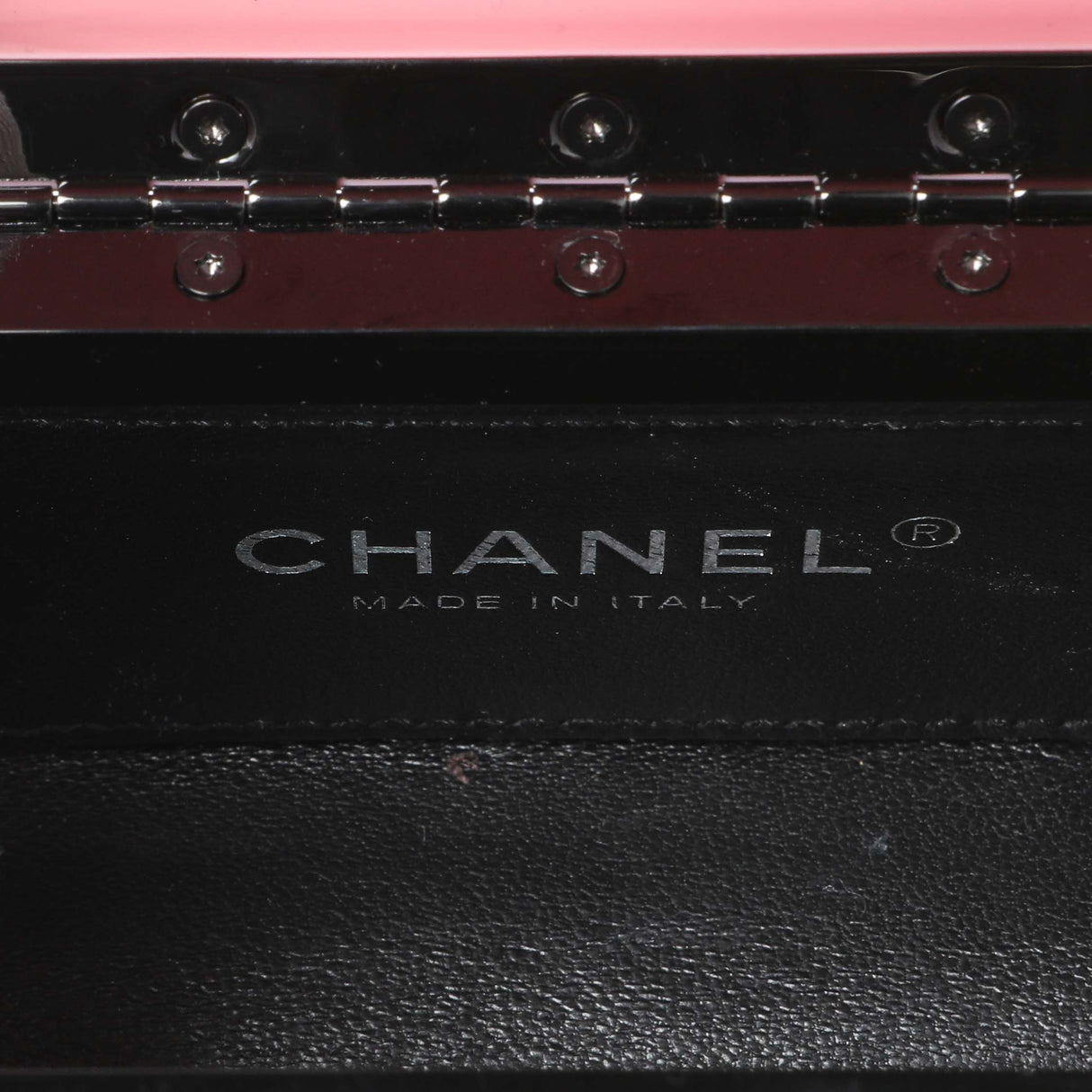 Chanel Black Pink Plexiglass Plexi Coco Bag Handbags Chanel