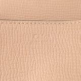 Chloe Beige Caramel Grained Calfskin Mini Drew Shoulder Bag