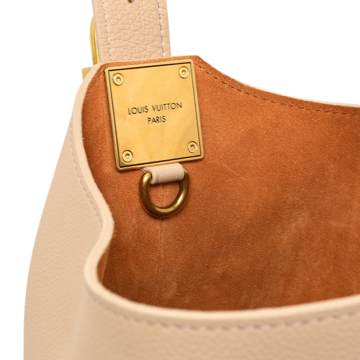 Louis Vuitton Walnut Calfskin Low Key Hobo PM Handbags Louis Vuitton