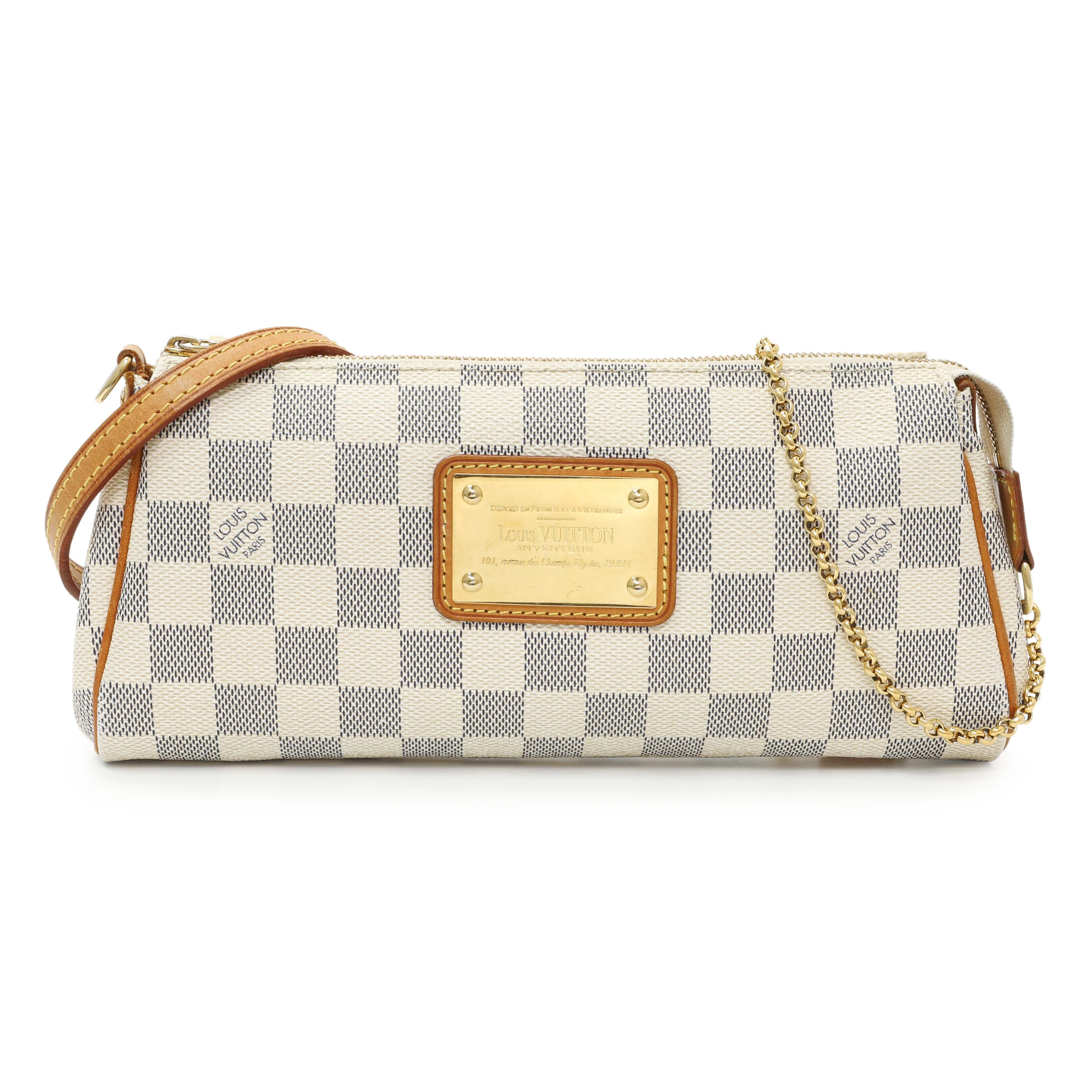 Louis Vuitton Damier Azur Eva Clutch – Modaselle
