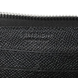 Givenchy Black Calfskin Zip Around Wallet Accessories Givenchy