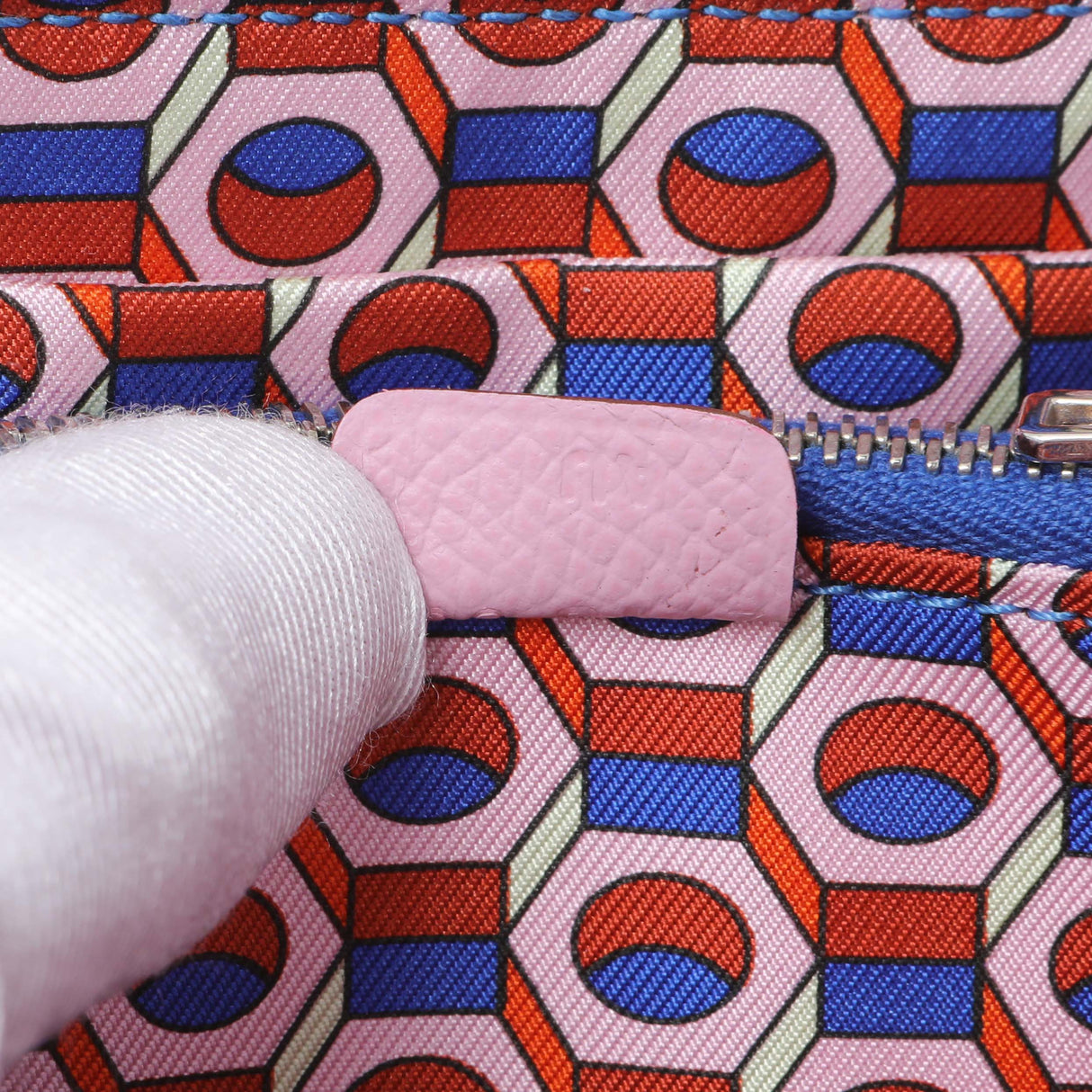 Hermes Epsom Silk'In Compact Wallet