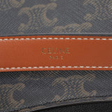 Celine Triomphe Canvas Calfskin Ava Shoulder Bag