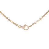 Cartier 18K Rose Gold Interlocking Love Pendant Designer Jewellery Cartier