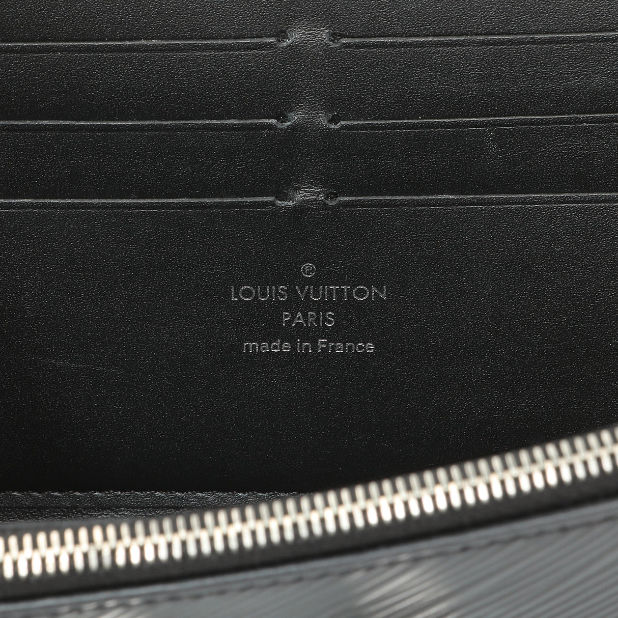 Louis Vuitton Black Epi Monogram Twist Chain Wallet Handbags Louis Vuitton