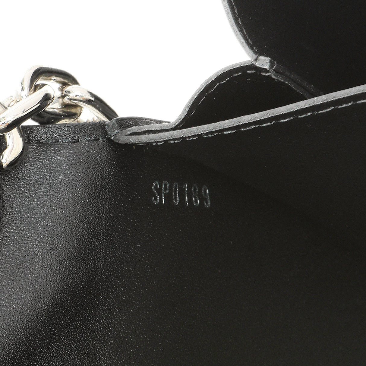 Louis Vuitton Black Epi Monogram Twist Chain Wallet Handbags Louis Vuitton