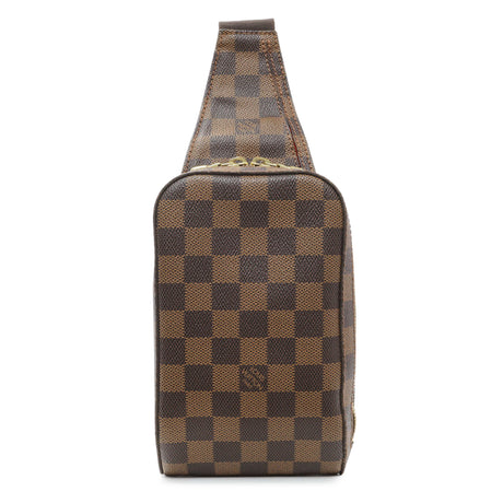 Louis Vuitton Damier Ebene Geronimos Handbags Louis Vuitton