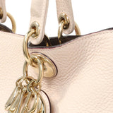 Christian Dior Rose Poudre Bullcalf Medium Diorissimo