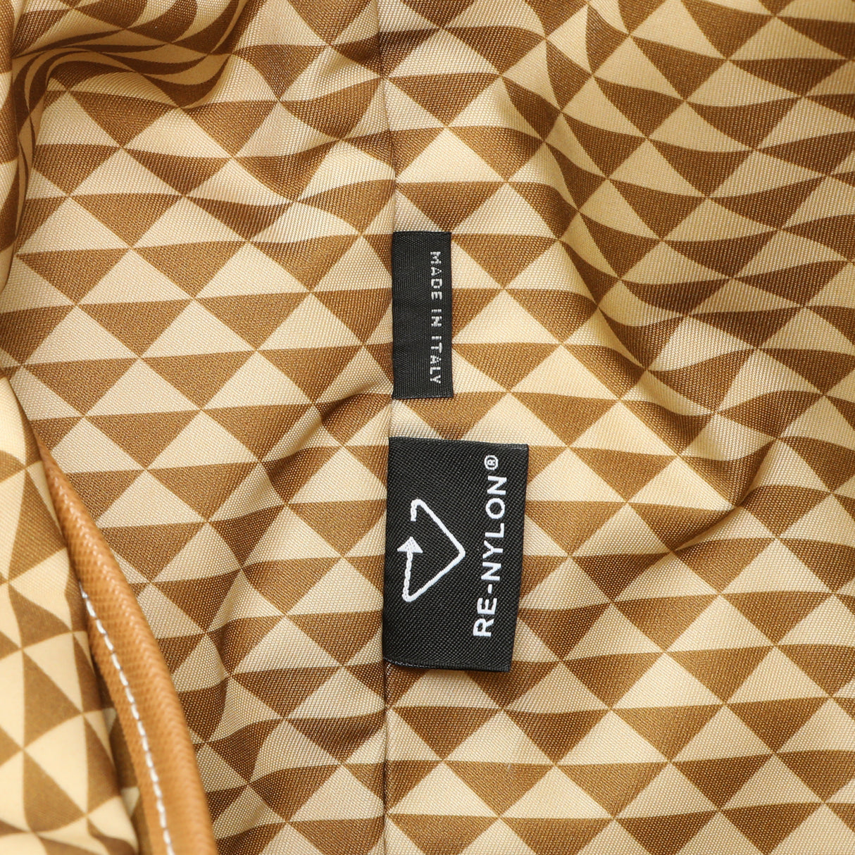 Prada Re-Nylon Saffiano Triangolo Symbole Shopping Tote Handbags Prada