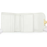 Celine Grey Shiny Calfskin Small Triomphe Wallet Accessories Celine