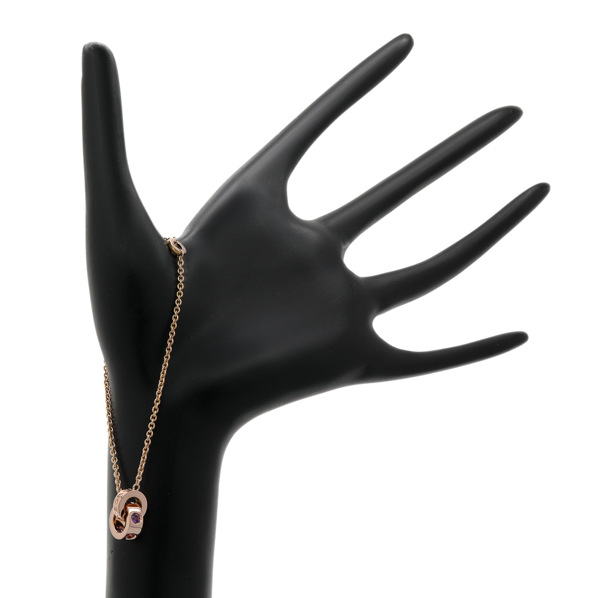 Bulgari 18K Rose Gold Roman Sorbet Bracelet Designer Jewellery Bulgari