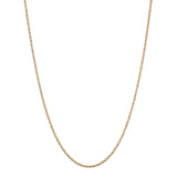 14K Yellow Gold Rope Chain Fine Jewellery Modaselle