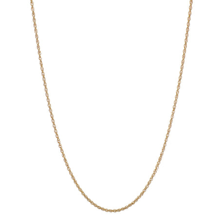14K Yellow Gold Rope Chain Fine Jewellery Modaselle
