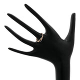David Yurman 18K Rose Gold Diamond Petite Buckle Ring Designer Jewellery David Yurman