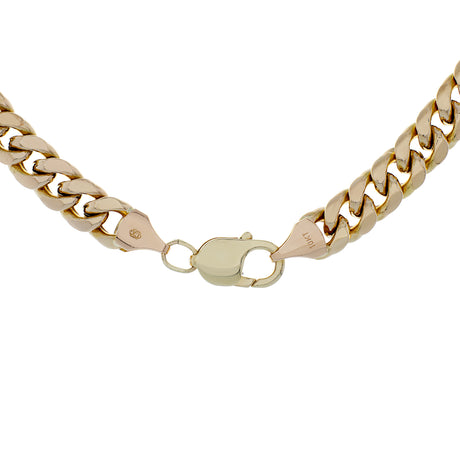 10K Yellow Gold Curb Link Chain Fine Jewellery Modaselle