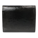 Louis Vuitton Black Electric Epi Joey Wallet