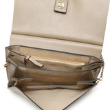 Chloe Grey Calfskin Suede Medium Faye Shoulder Bag