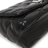 Louis Vuitton Black Lambskin Malletage GO-14 PM