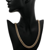 10K Yellow Gold Curb Link Chain Fine Jewellery Modaselle
