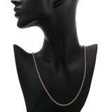 14K Yellow Gold Rope Chain Fine Jewellery Modaselle