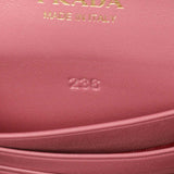 Prada Pink Vitello Move Envelope Wallet