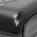 Chanel Black Aged Calfskin Gabrielle Clutch With Chain Handbags Chanel
