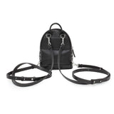 MCM Black Metallic Calfskin Stud X-Mini Stark Bebe Boo Backpack Handbags MCM