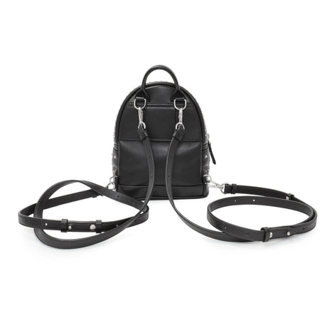 MCM Black Metallic Calfskin Stud X-Mini Stark Bebe Boo Backpack Handbags MCM