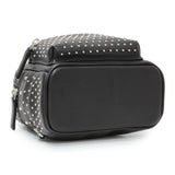 MCM Black Metallic Calfskin Stud X-Mini Stark Bebe Boo Backpack Handbags MCM