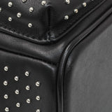 MCM Black Metallic Calfskin Stud X-Mini Stark Bebe Boo Backpack Handbags MCM