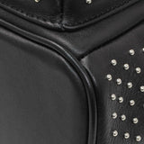 MCM Black Metallic Calfskin Stud X-Mini Stark Bebe Boo Backpack Handbags MCM