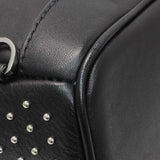 MCM Black Metallic Calfskin Stud X-Mini Stark Bebe Boo Backpack Handbags MCM