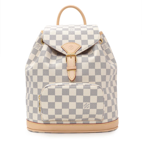 Louis Vuitton Damier Azur Montsouris PM Handbags Louis Vuitton