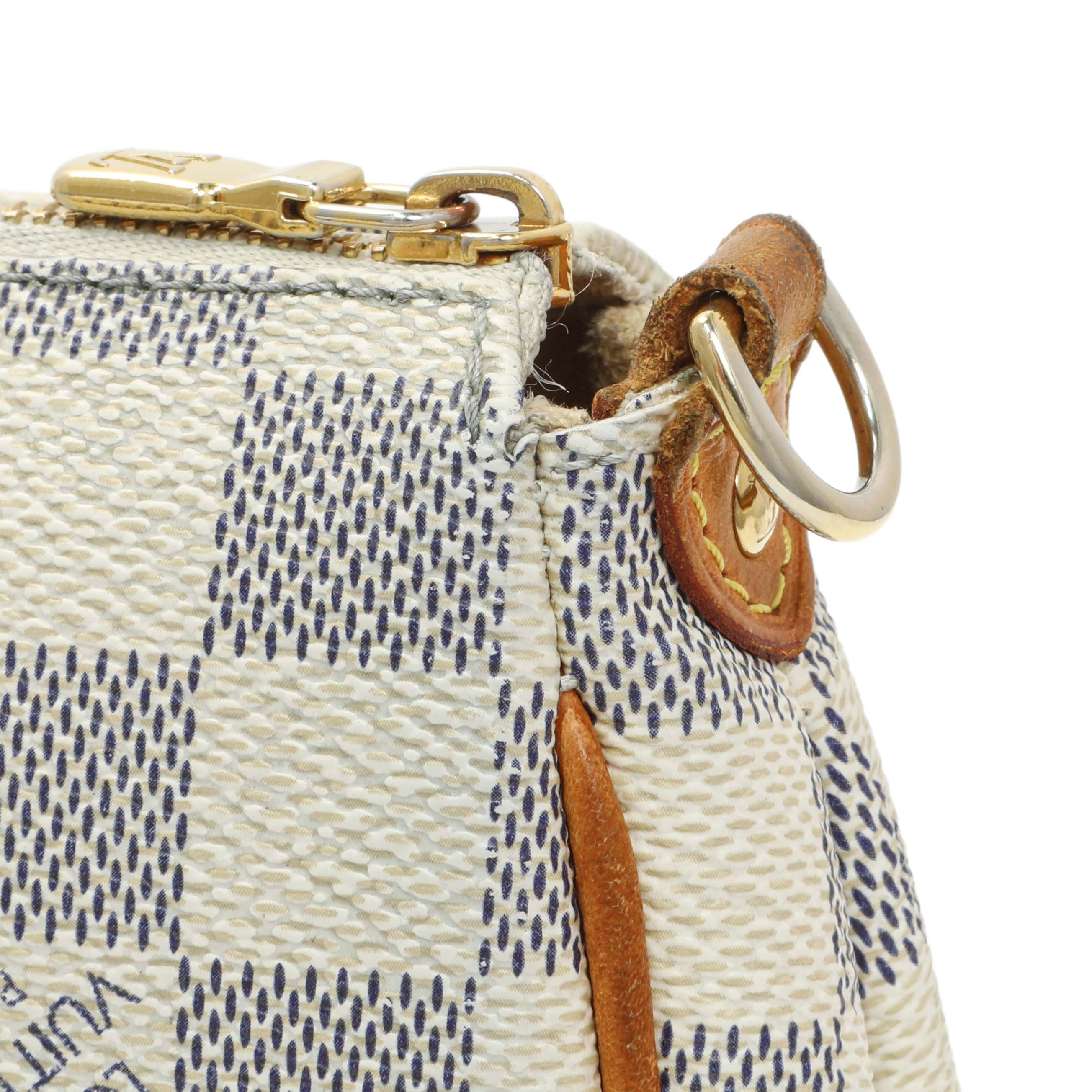 Louis Vuitton Damier Azur Eva Clutch – Modaselle