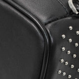 MCM Black Metallic Calfskin Stud X-Mini Stark Bebe Boo Backpack Handbags MCM