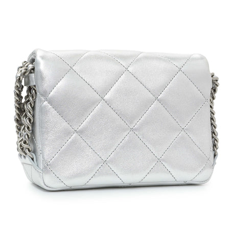 Chanel Mini Chain Rows Flap Bag
