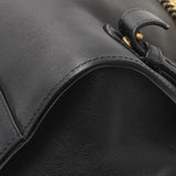 Gucci Black Calfskin Web GG Marmont Flap Chain Backpack Handbags Gucci
