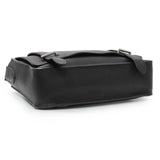 Hermes Black Taurillon Clemence Steve Caporal Messenger Handbags Hermes